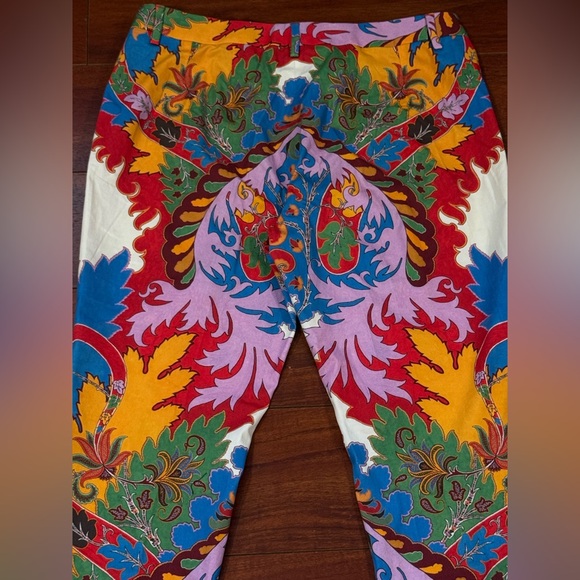 Etro Vibrant Multicolor  Pants - Picture 8 of 12
